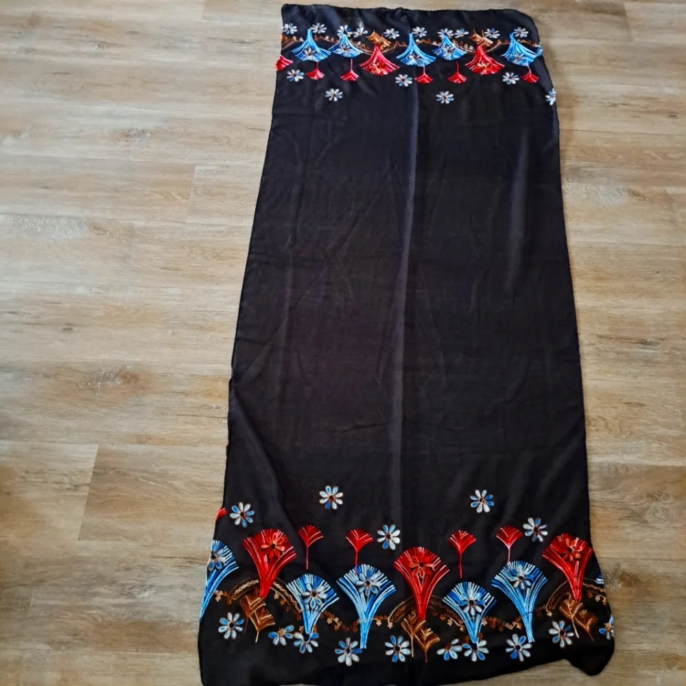 no brand scarf multicolored